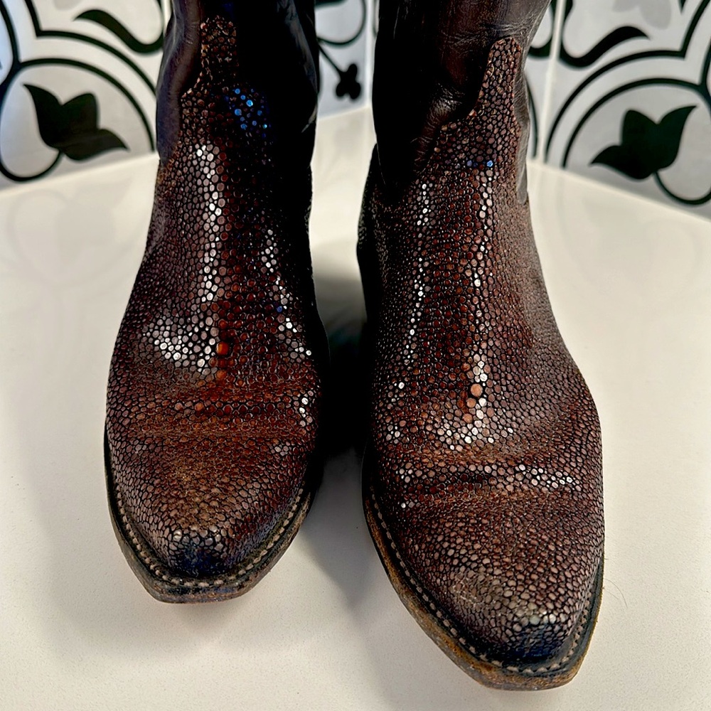 Lucchese Original StingRay Boots 8.5 - Rare